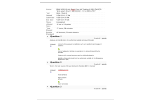 PRAC 6550-19 Week 4 Quiz (100% Correct)
